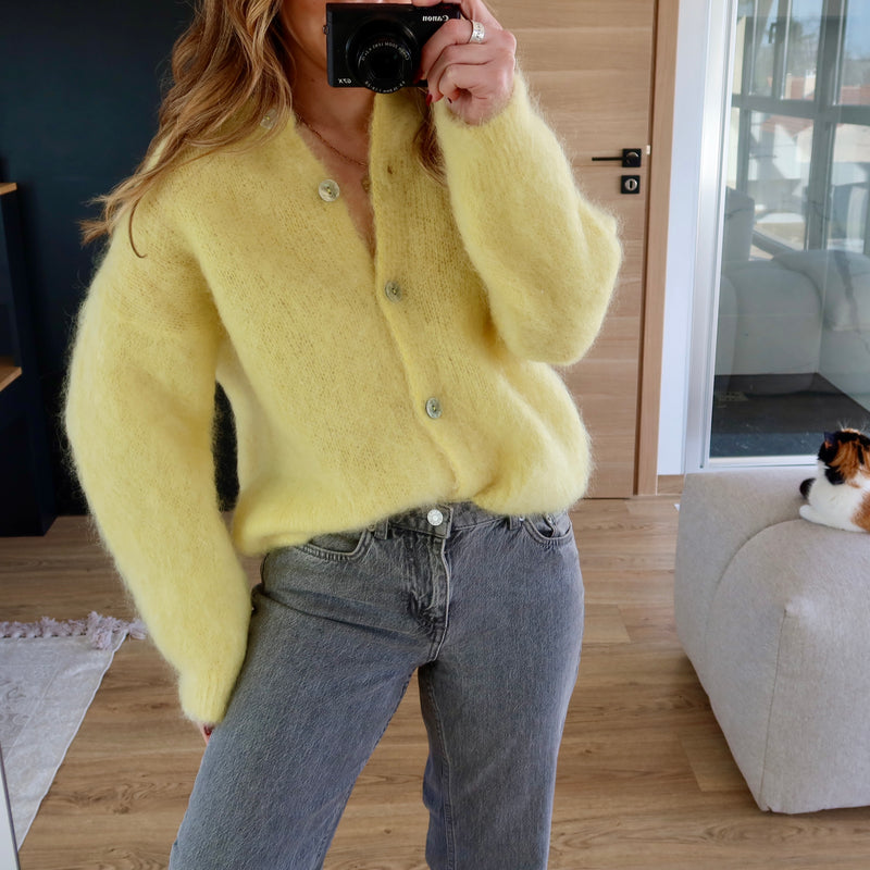 QUALITE PREMIUM - GILET NELSON JAUNE