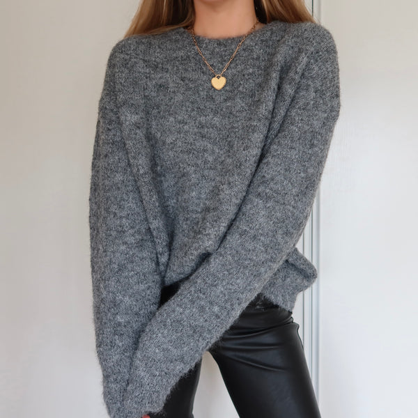 PULL ELIO GRIS FONCÉ