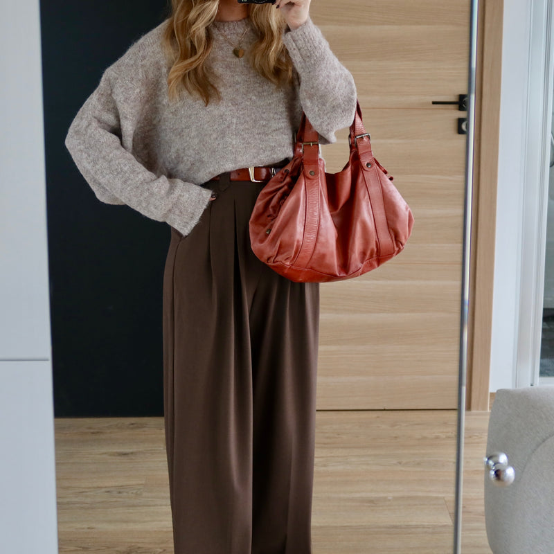 PULL TAUPE ELIO