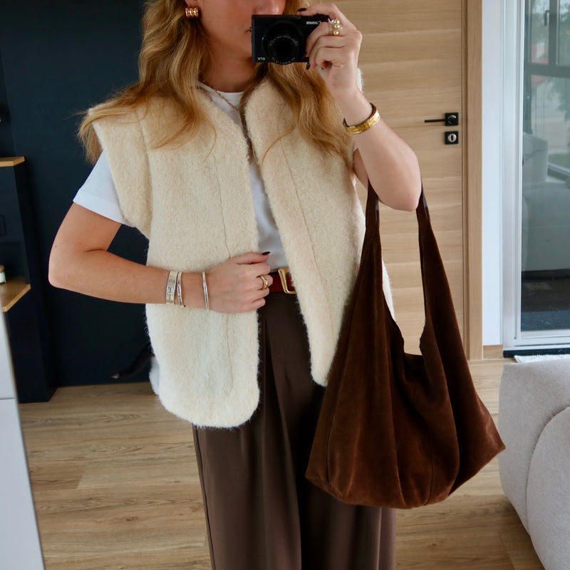 GILET JESSY BEIGE