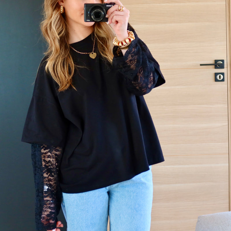 TOP LESLIE NOIR