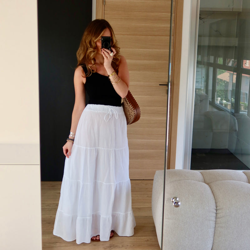 JUPE AVA BLANCHE