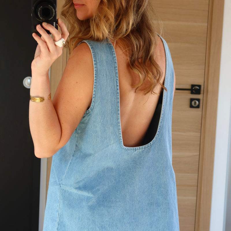 ROBE ADALINE BLEUE