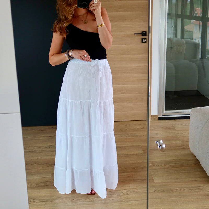 JUPE AVA BLANCHE