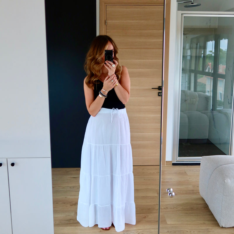 JUPE AVA BLANCHE