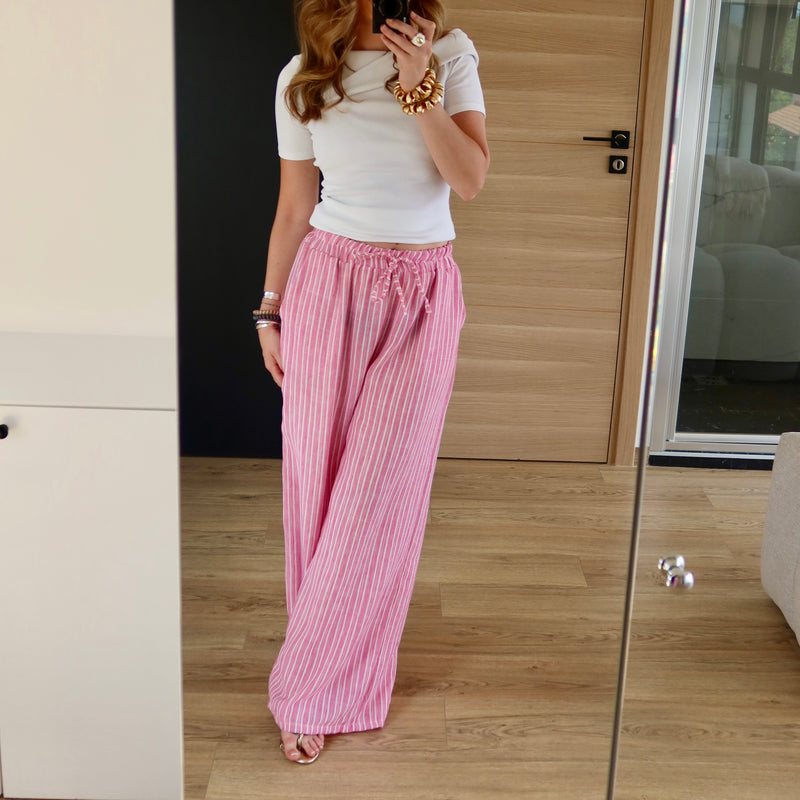 PANTALON FLORA ROSE