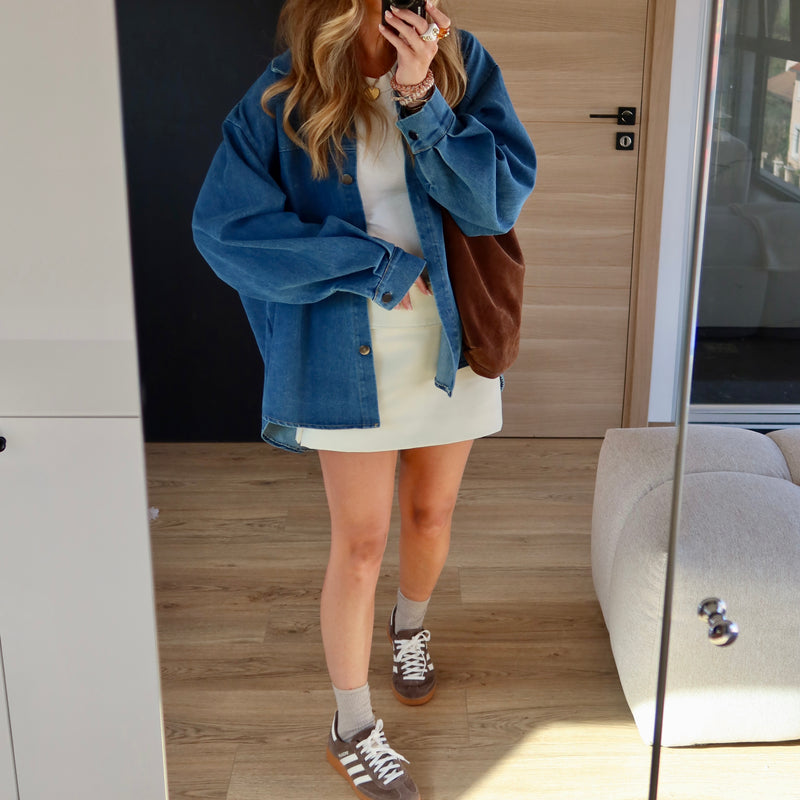 VESTE CLEMENTINE BLEU