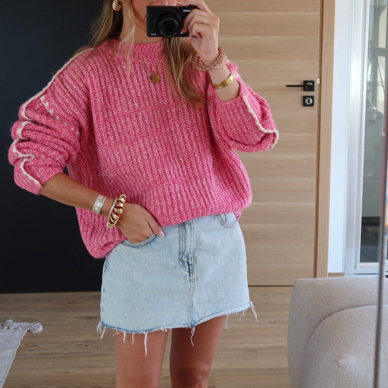 PULL CHLOÉ ROSE