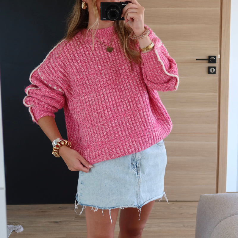 PULL CHLOÉ ROSE