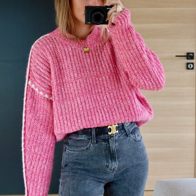 PULL CHLOÉ ROSE