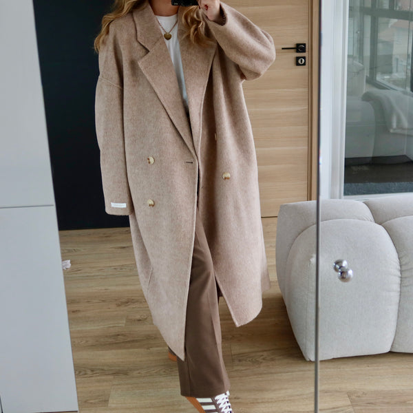 PREMIUM QUALITÉ - MANTEAU KATE CAMEL