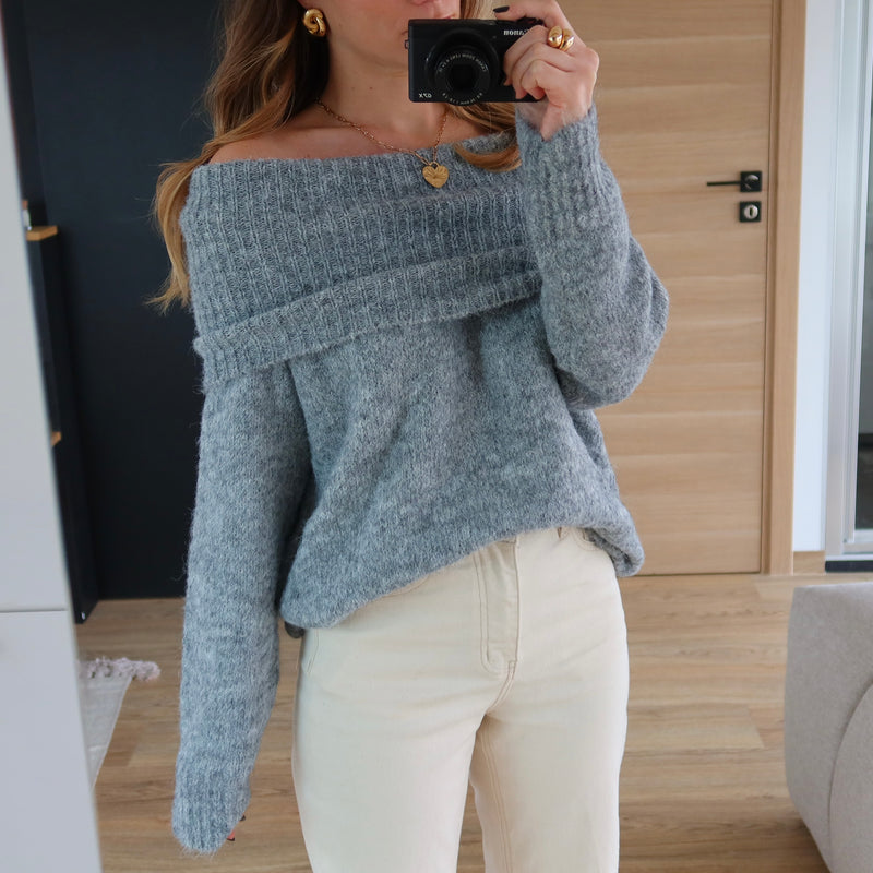 PULL LILO GRIS CLAIR