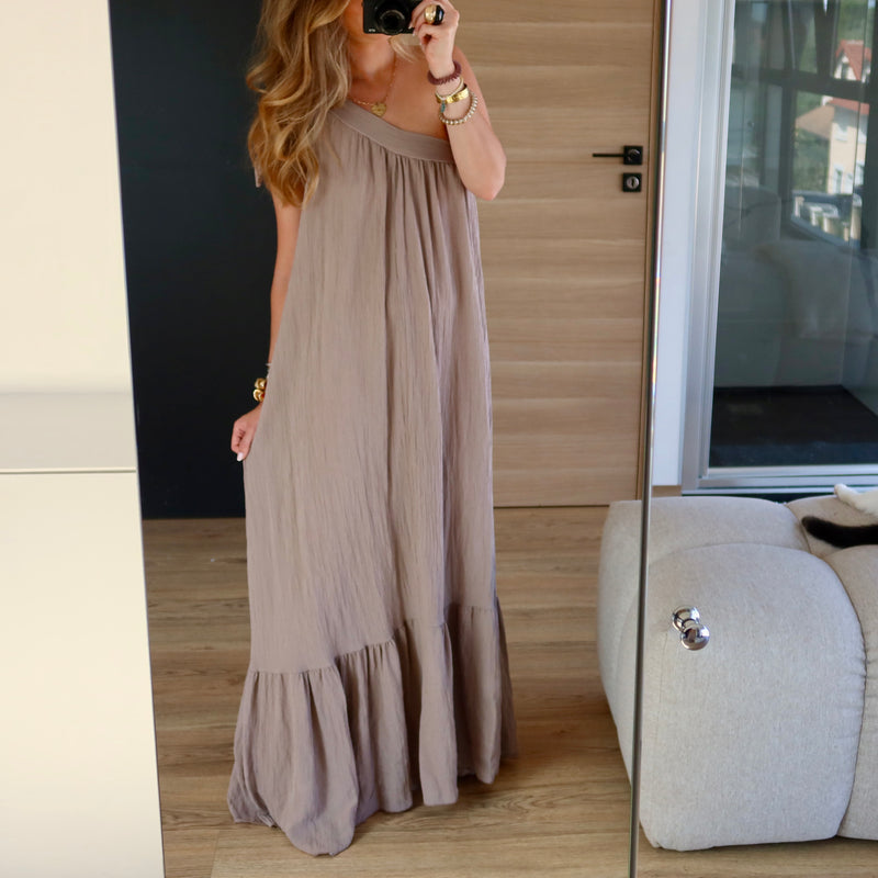 ROBE BAIJA TAUPE