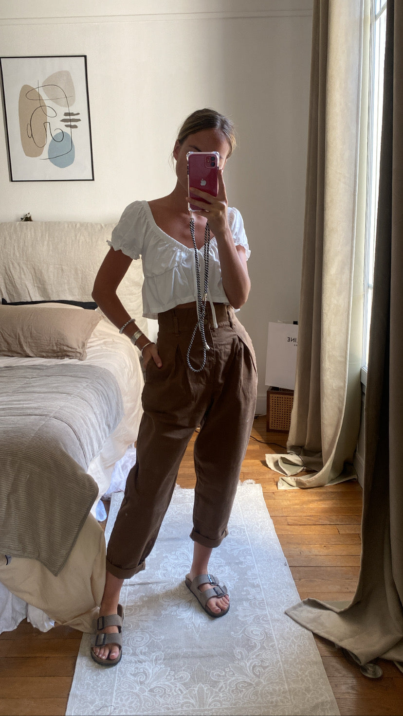 PANTALON JOAN CAMEL