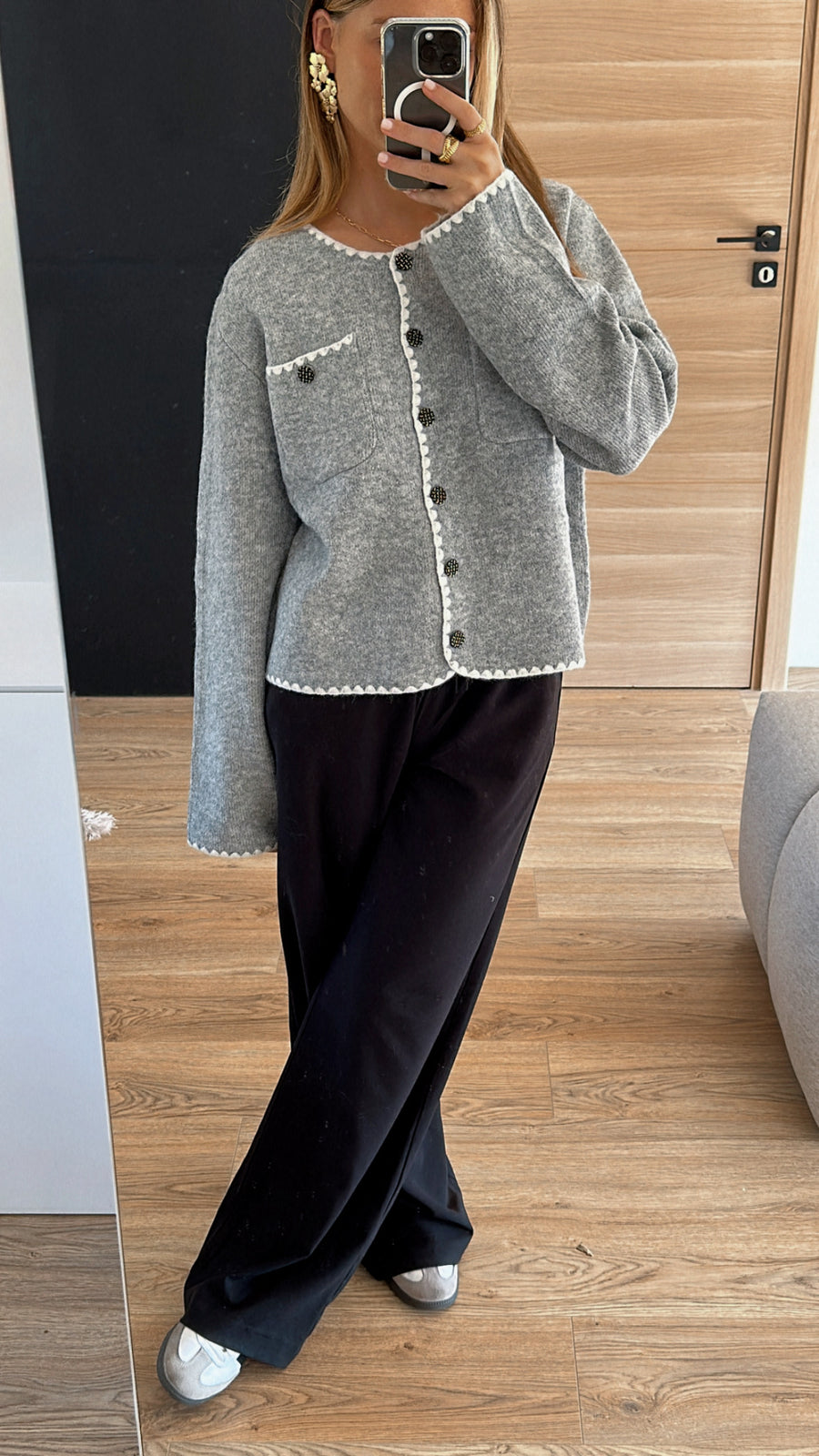GILET LOAN GRIS