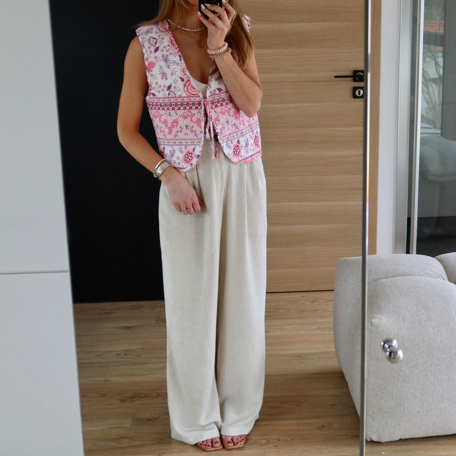 VESTE MISAO ROSE & VIOLETTE