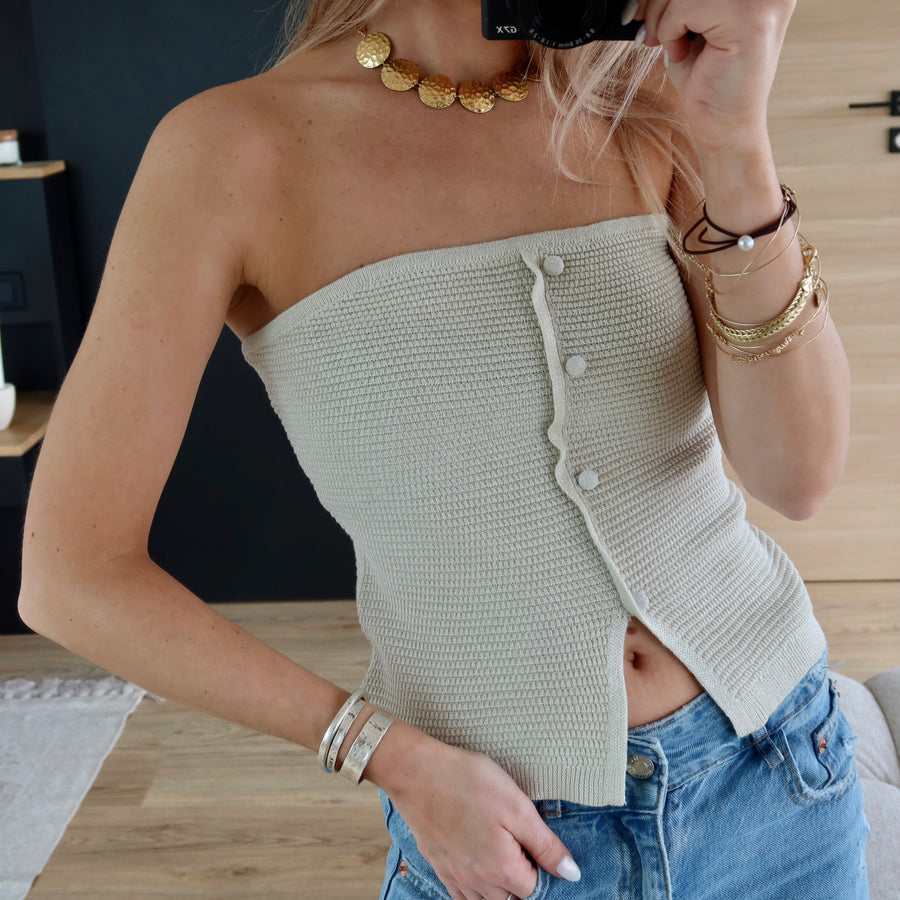 TOP BUSTIER ERA BEIGE