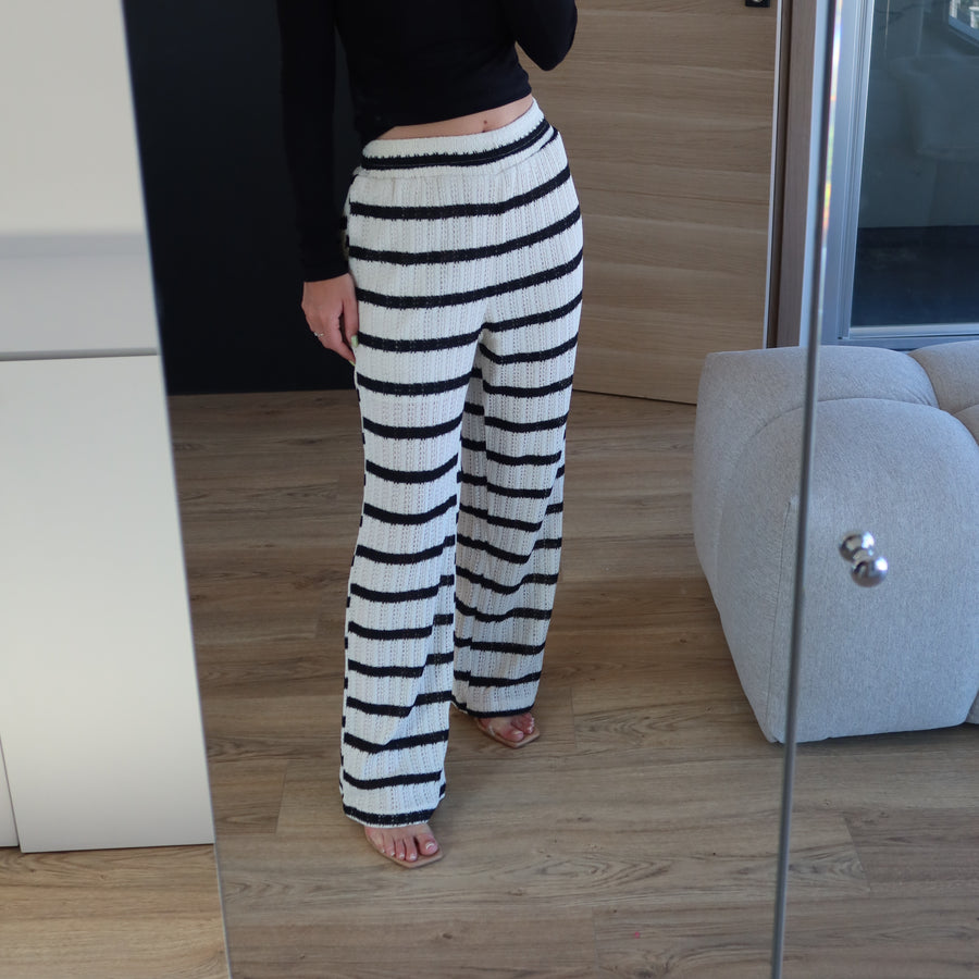 PANTALON RAYÉ CIRO