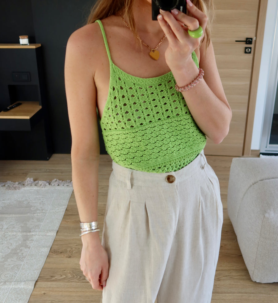 DEBARDEUR KOKO VERT